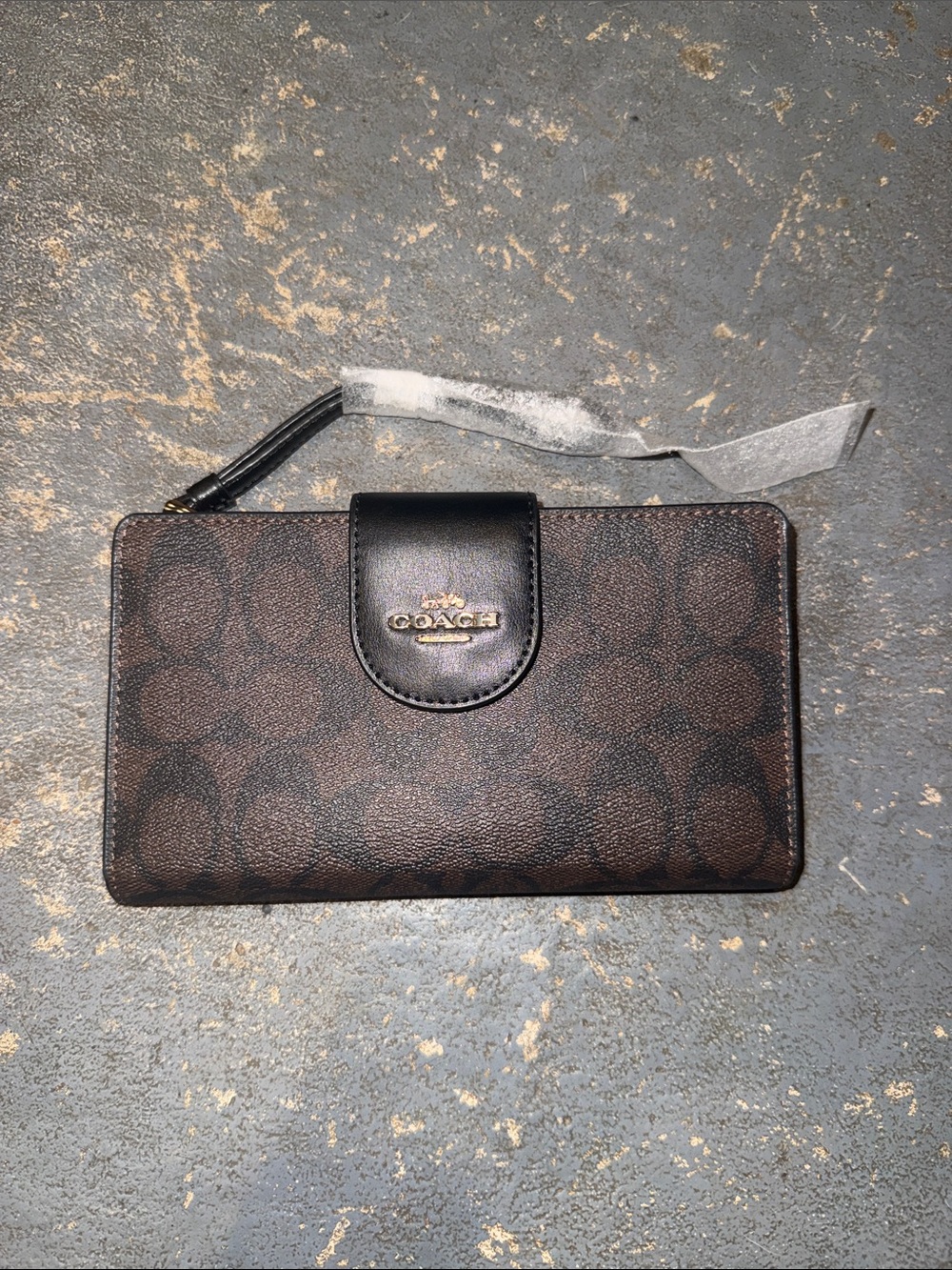Coach Colorblock Tech Wallet